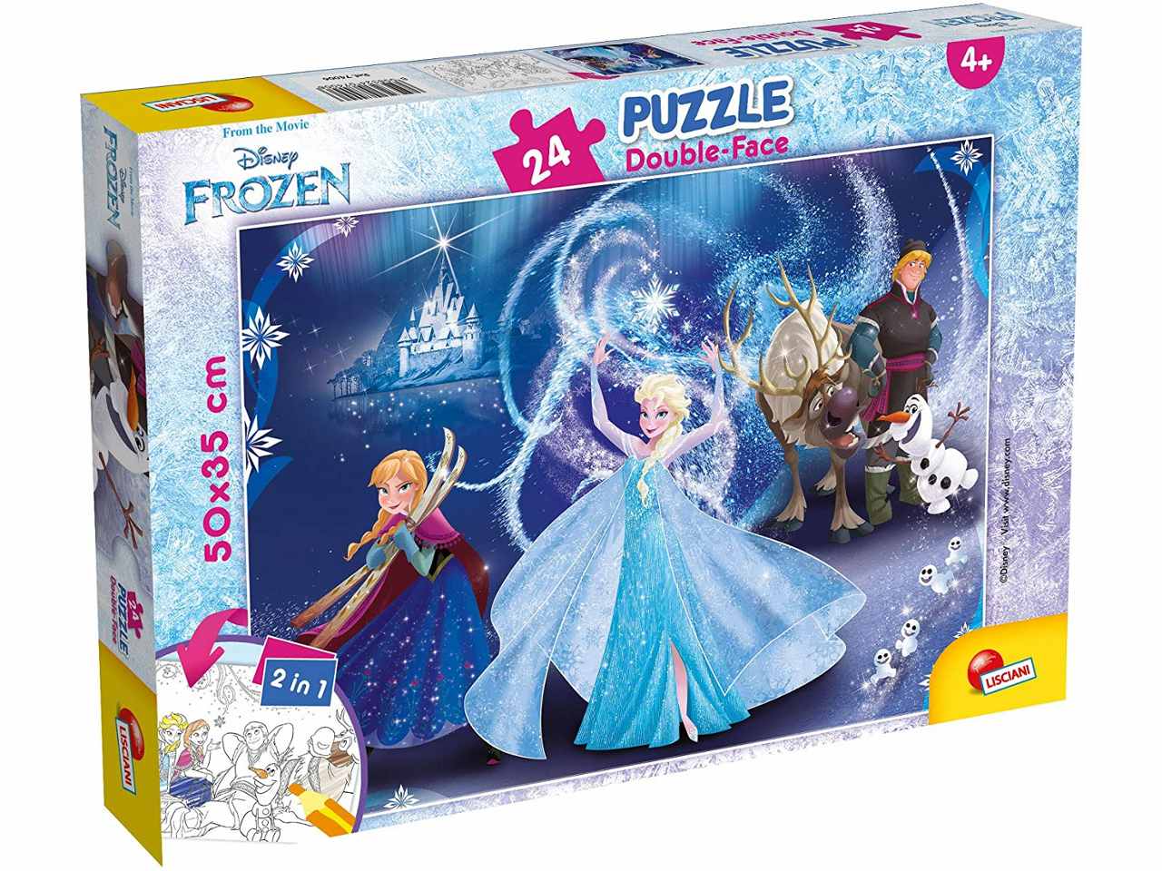 Puzzle df plus 24 frozen  74006