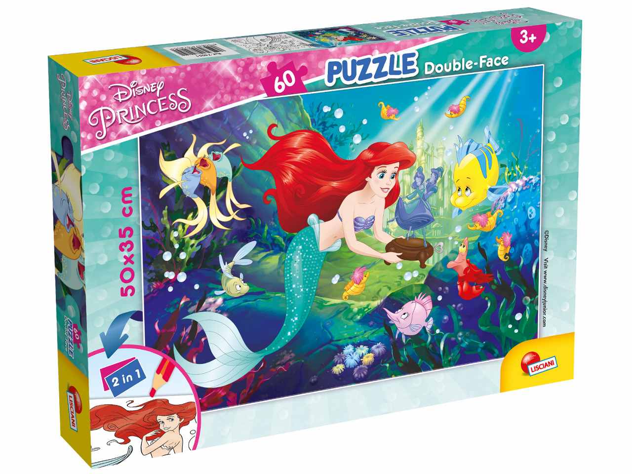 Puzzle df plus 60 little mermaid  74051