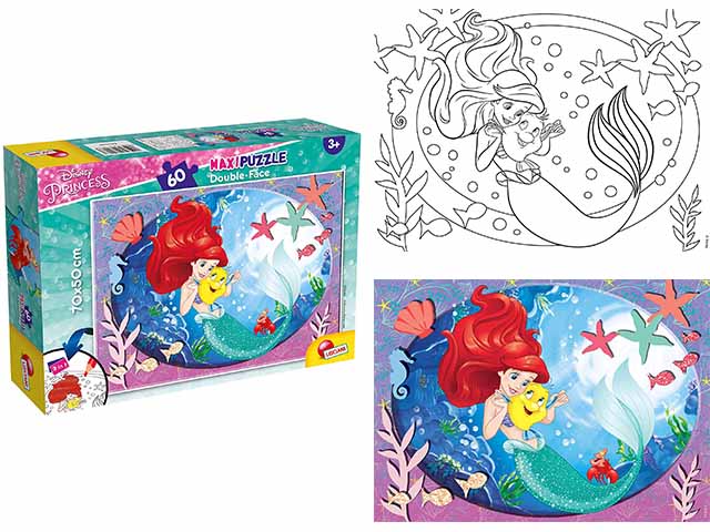 Puzzle super maxi 60 pezzi mermaid 74167