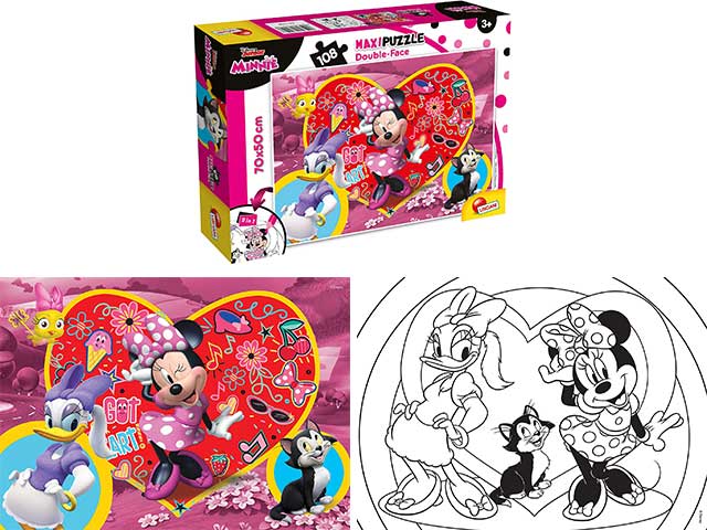 Puzzle super maxi 108 pezzi minnie 74198