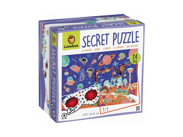 Ludattica secret puzzle lo spazio 74808