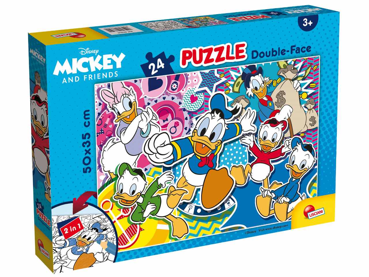 Puzzle df plus 24 paperino 86504