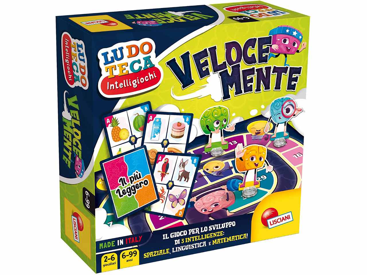 Ludoteca intelligiochi veloce-m.88980