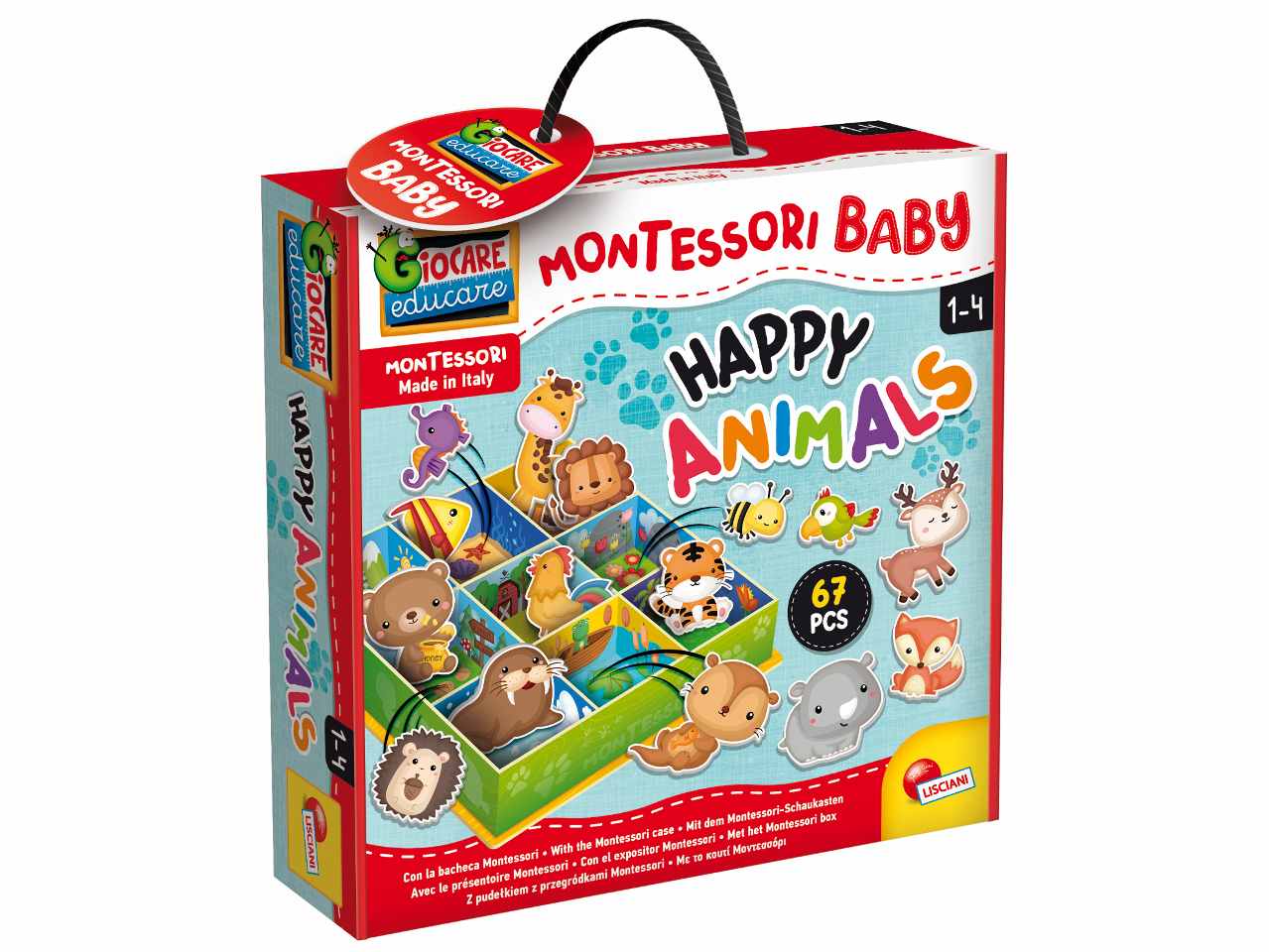 Montessori baby bacheca animali e ambienti 92772