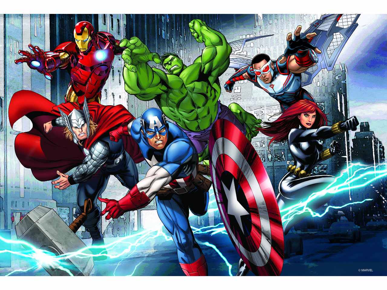 Marvel puzzle df plus 60  avengers