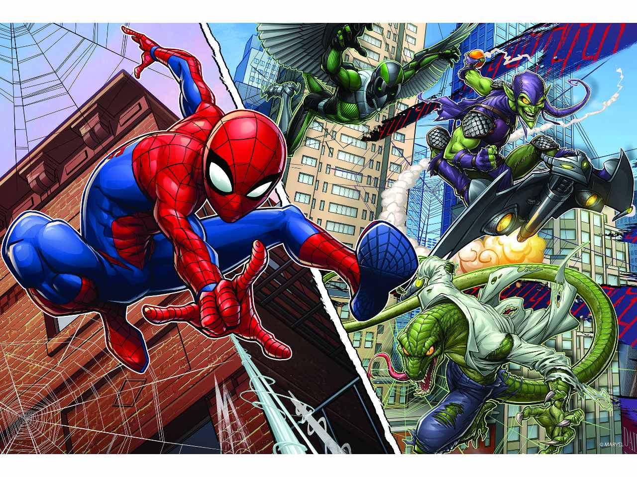 Marvel puzzle df plus 108  spiderman