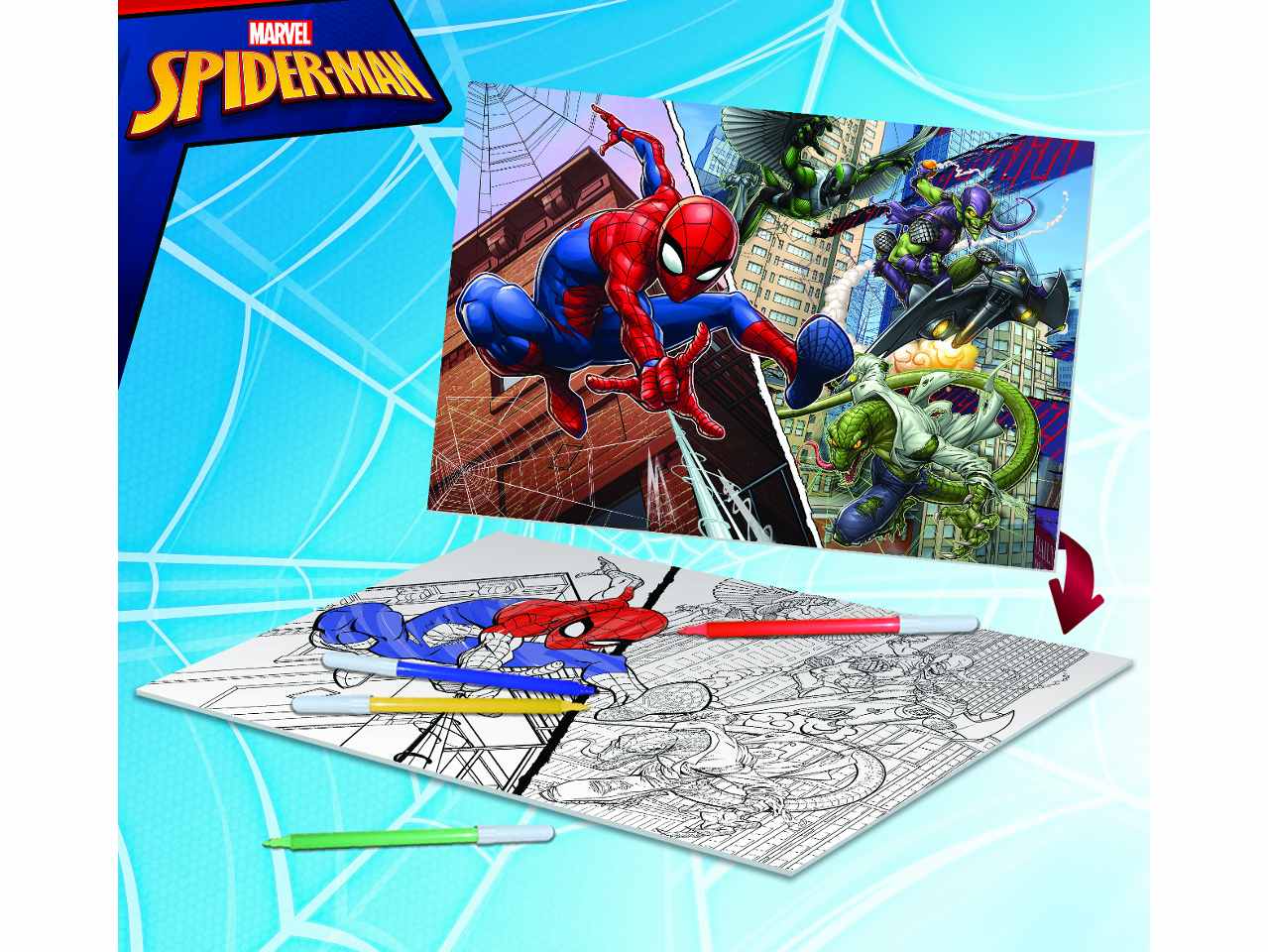 Marvel puzzle df plus 108  spiderman