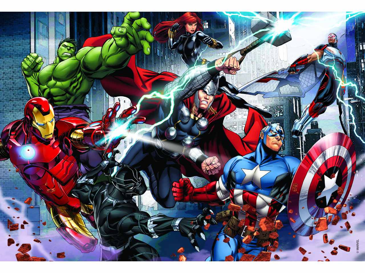 Marvel puzzle df plus  108 avengers