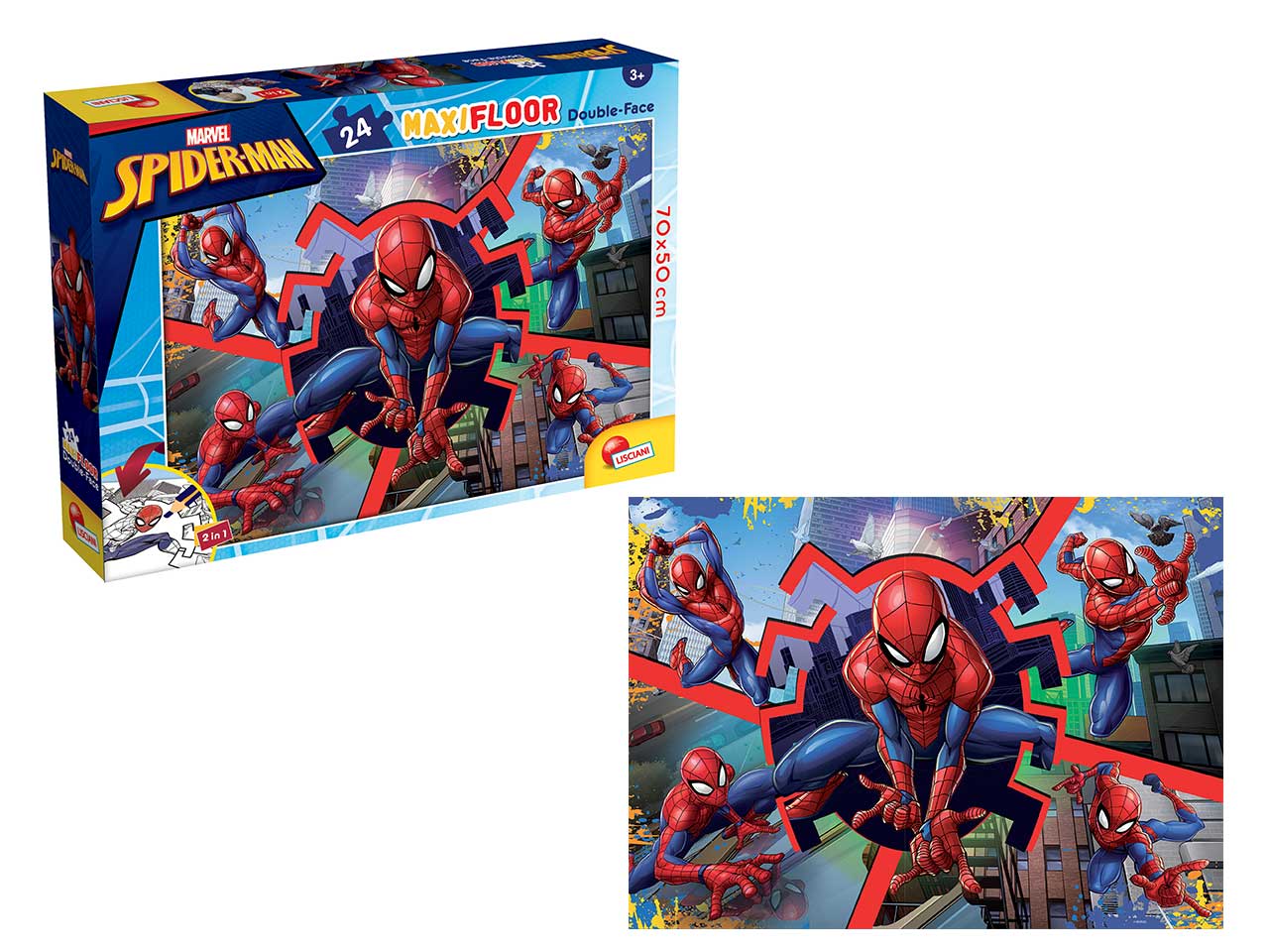 Marvel puzzle df maxi floor 24  spiderman