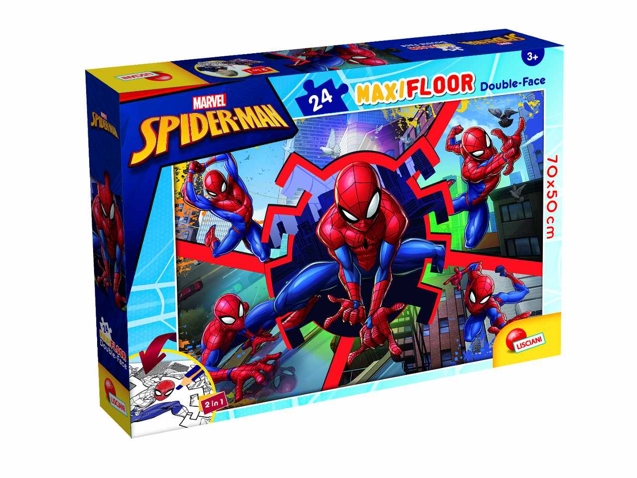 Marvel puzzle df maxi floor 24  spiderman