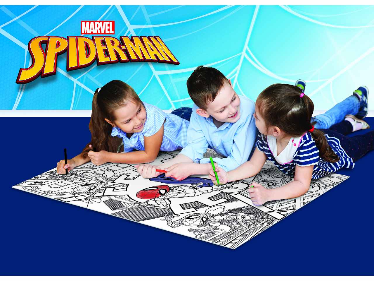 Marvel puzzle df maxi floor 24  spiderman