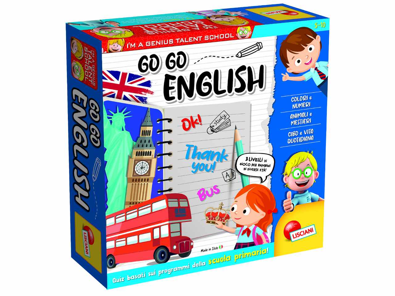 I'm a genius go-go english