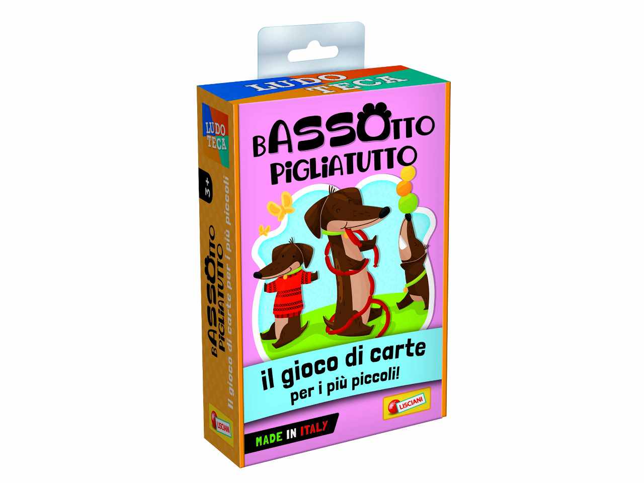 Ludoteca le carte dei bambini bassotto piglia tutto