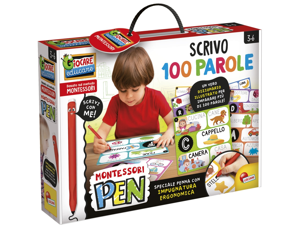 Montessori pen scrivo 100 parole