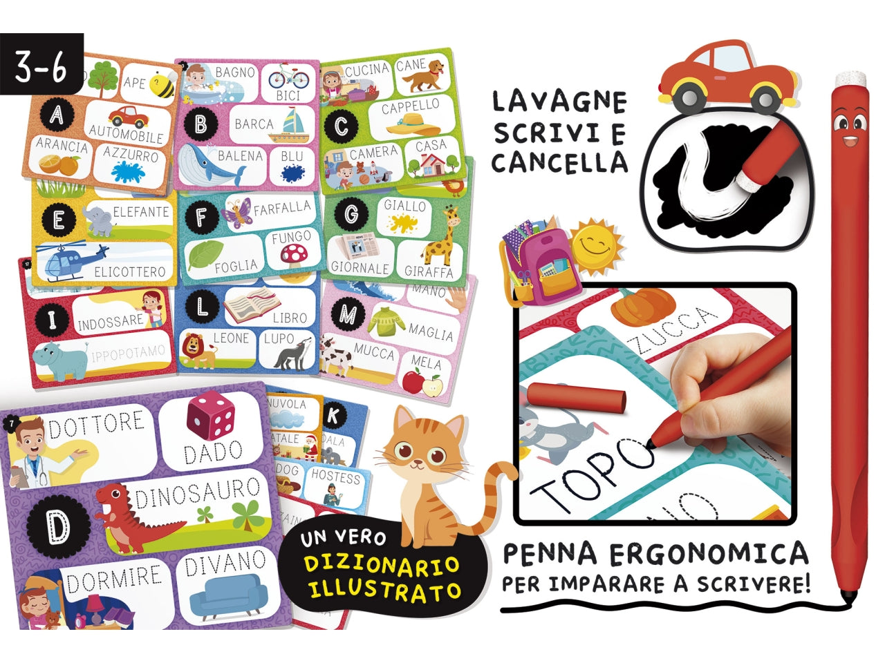 Montessori pen scrivo 100 parole