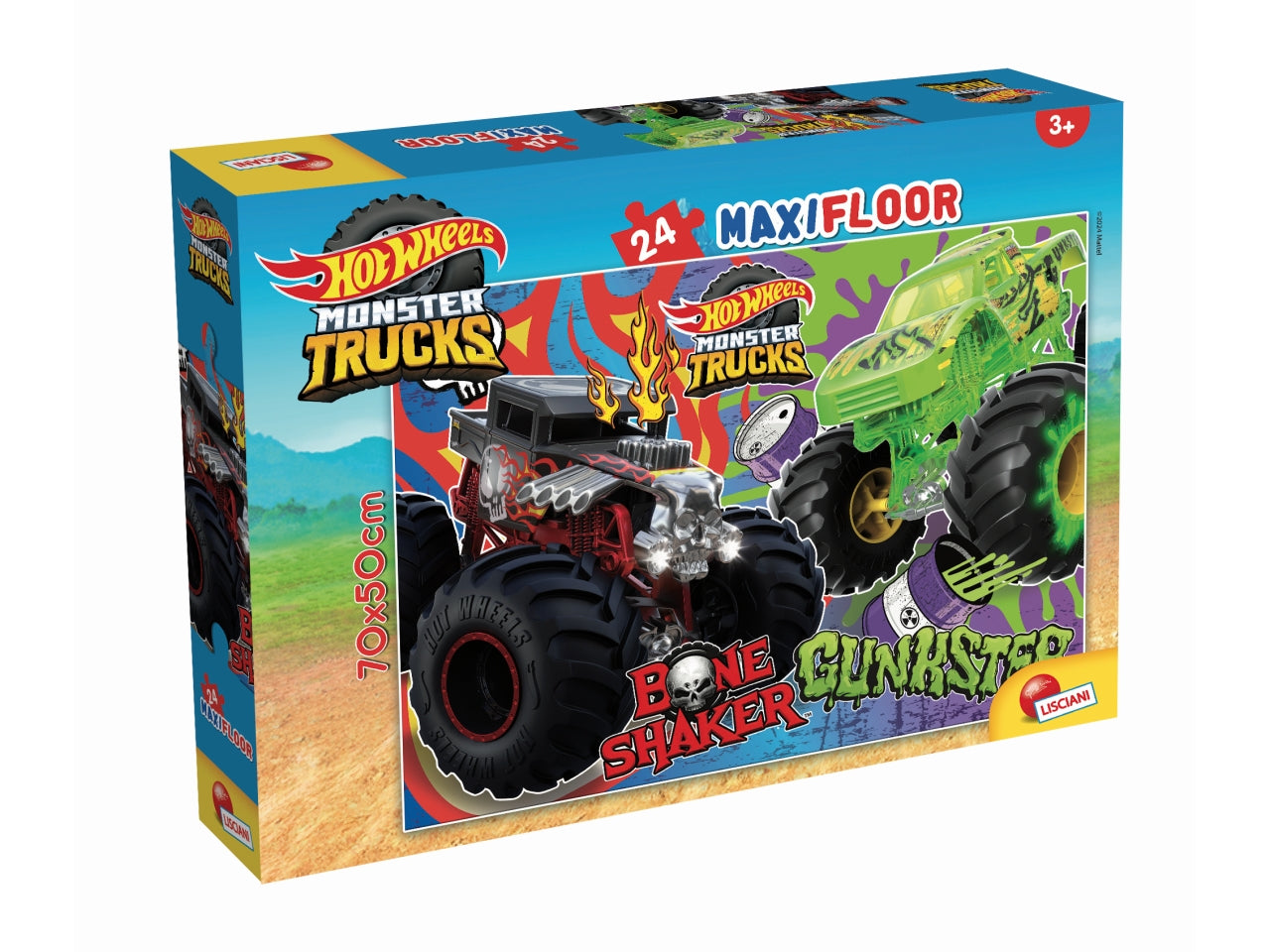 Hot wheels puzzle  maxifloor 24