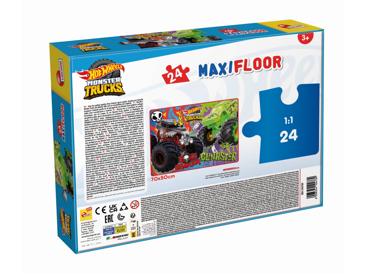 Hot wheels puzzle  maxifloor 24