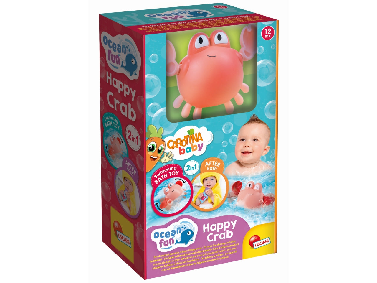 Carotina baby ocean fun bath toys in 9 assortimenti