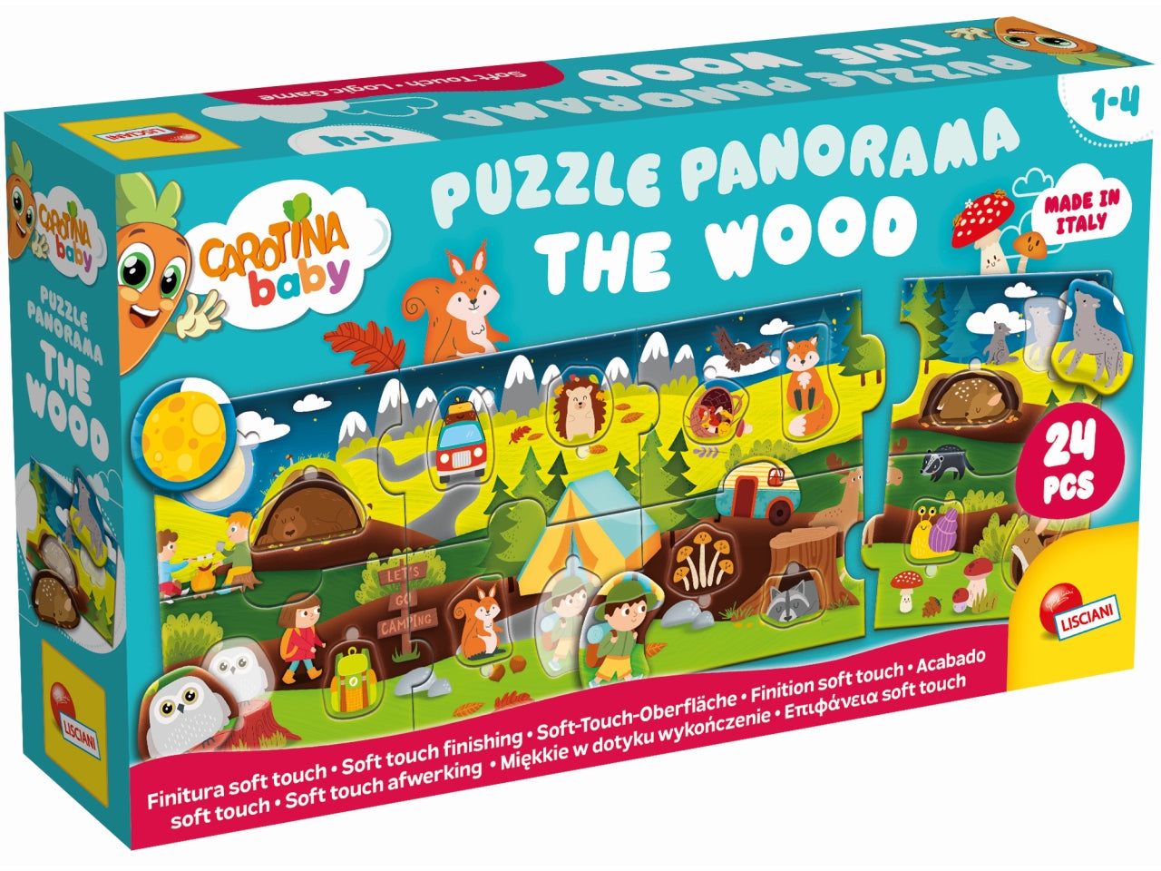 Carotina baby puzzle panorama the wood