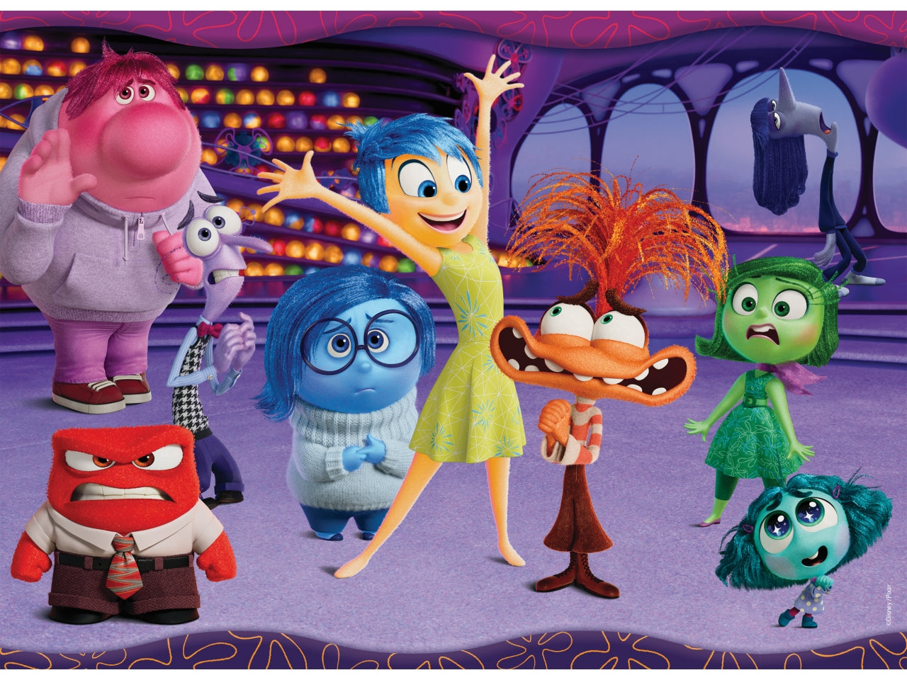 Disney puzzle df maxifloor 60 inside out 2