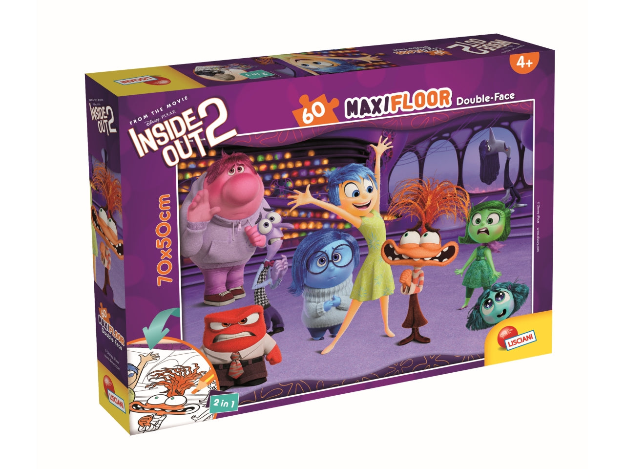 Disney puzzle df maxifloor 60 inside out 2