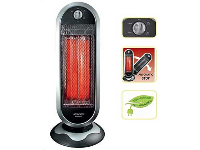 Stufa in fibra di carbonio 450-900w ene