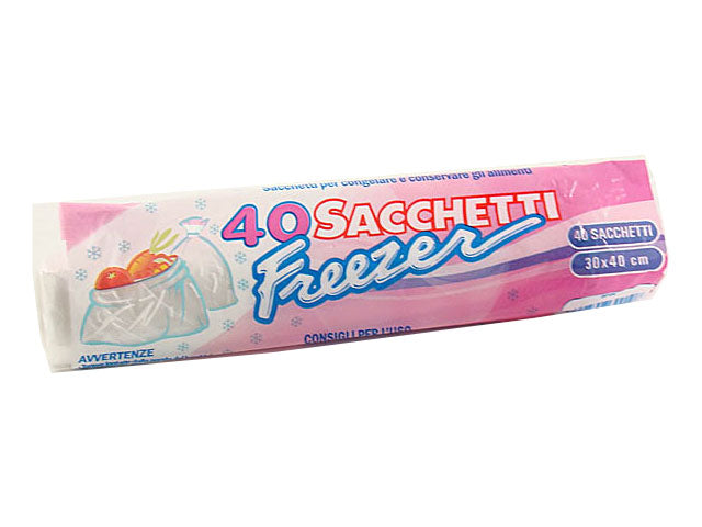 Sacchetti freezer 28x40cm 40 pezzi sf04