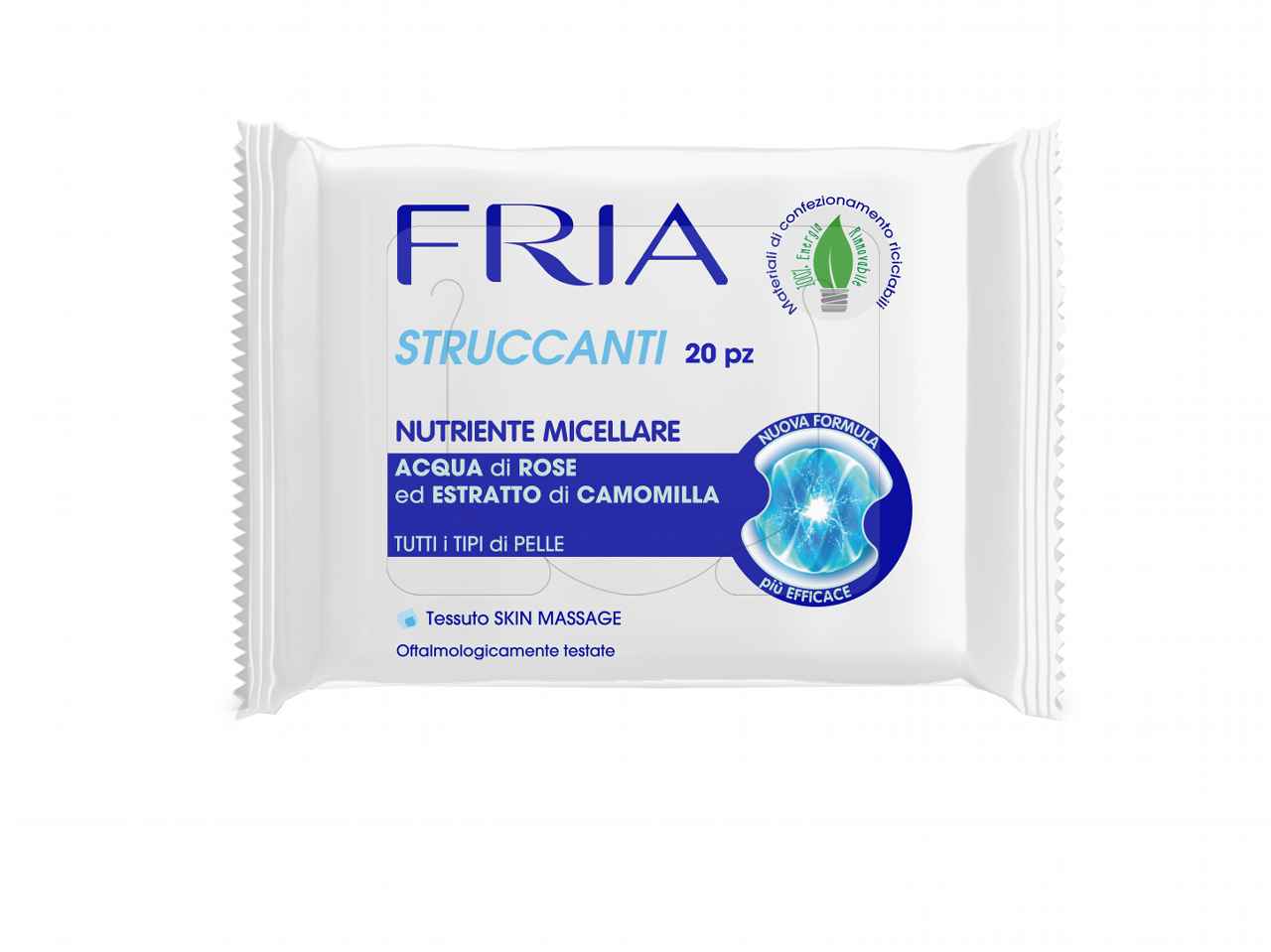 Fria struccante salviettine 20 pezzi 040925c$