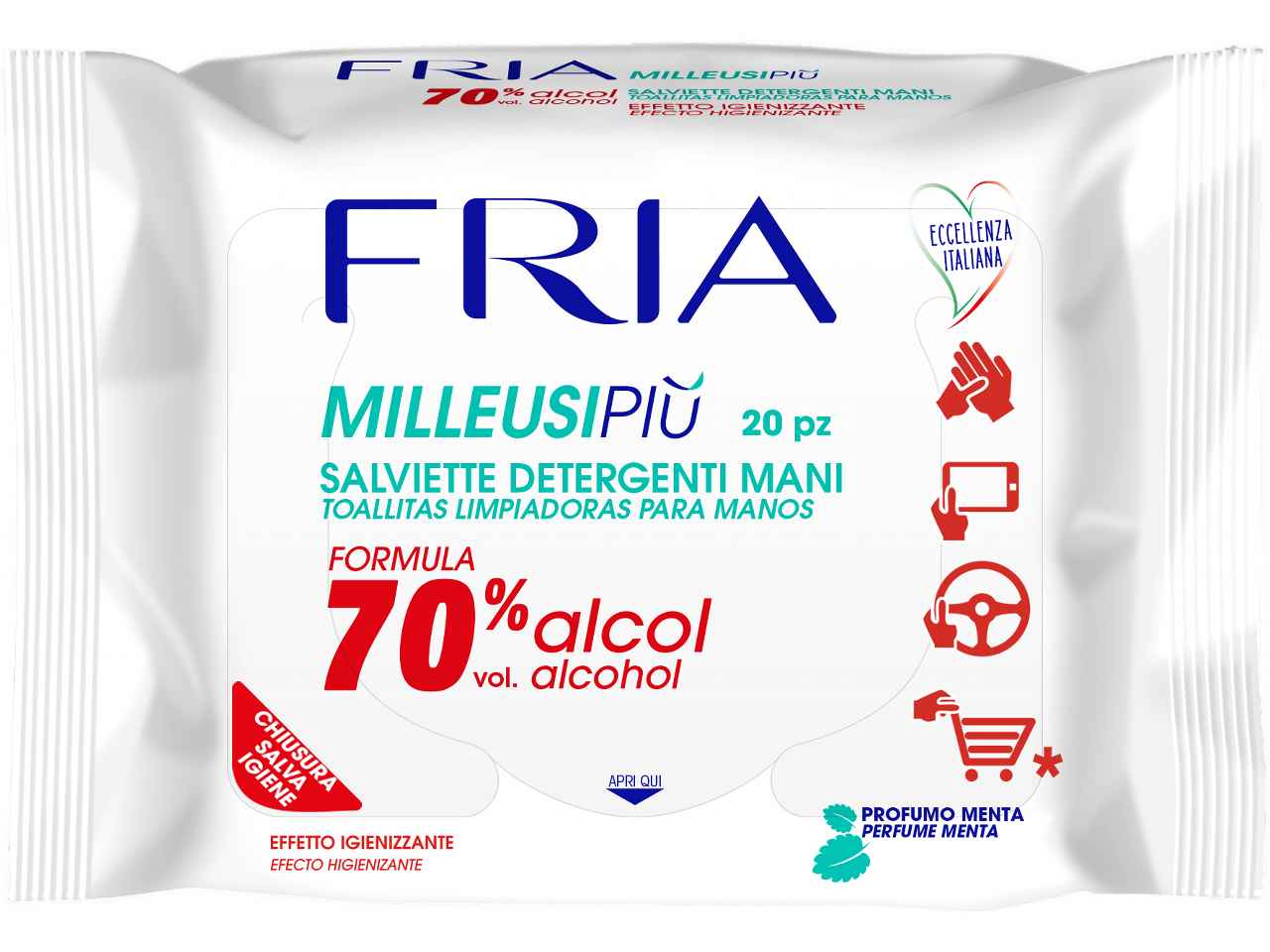 Fria milleusi salviettina igien.090187$