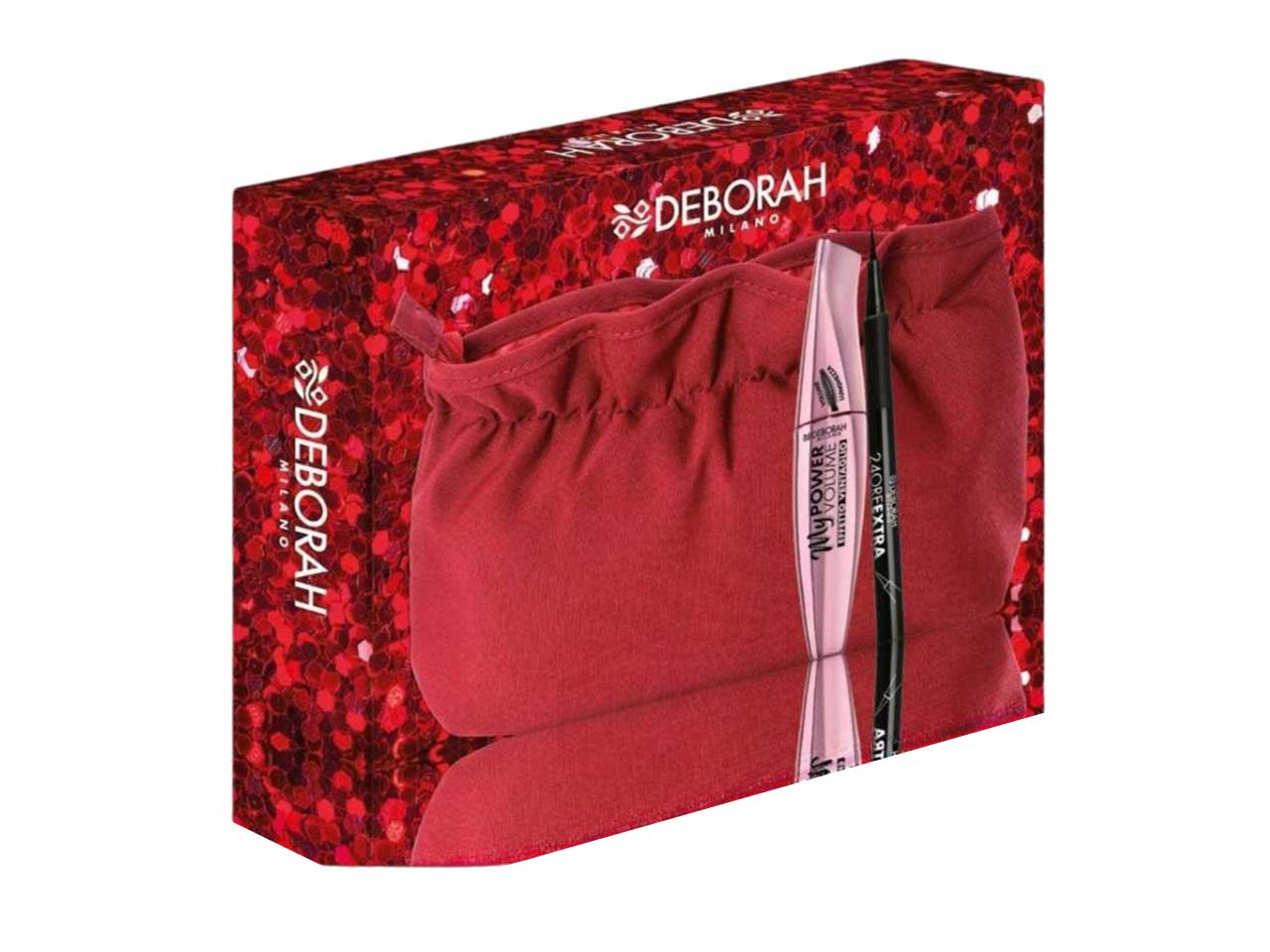 Deborah set mascara my power volume + eyeliner 24 ore extra