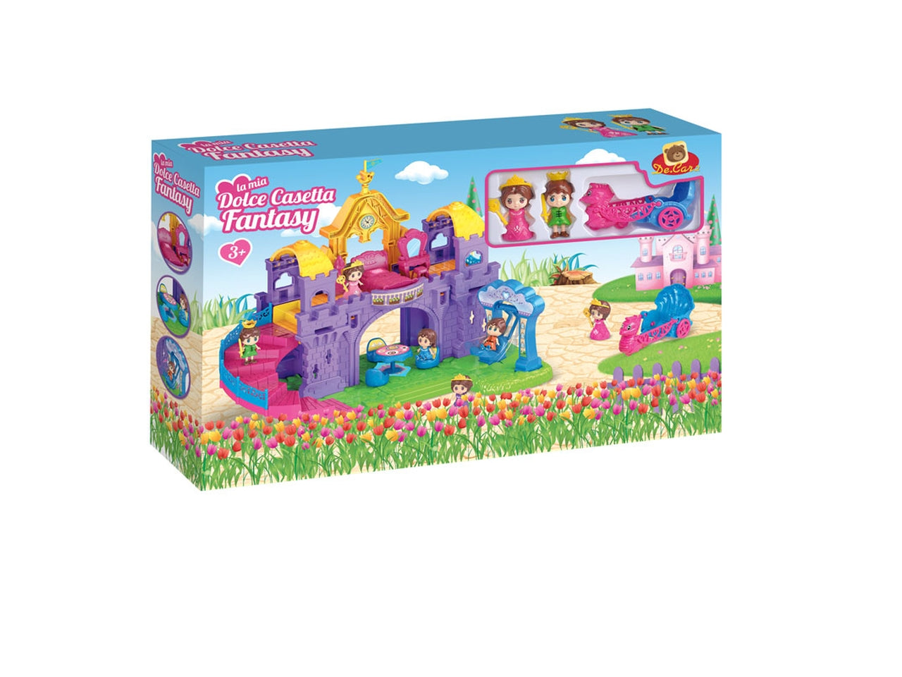 Castello playset con personaggi