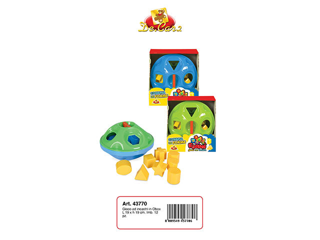 Fun toys gioco infanzia 19x19cm 43770