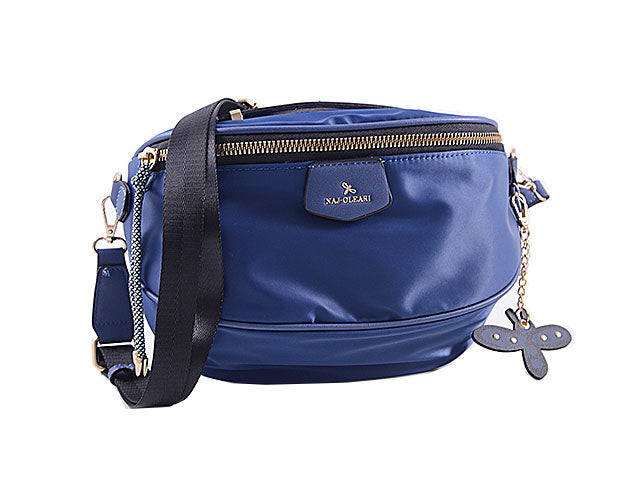 Borsa tracolla blu 61752/nylon2