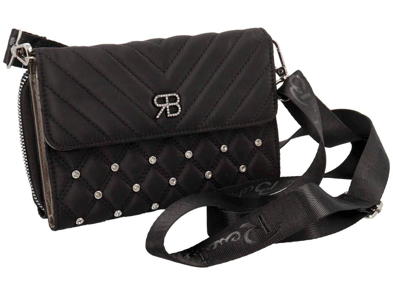 Portafoglio/portatelefono nero