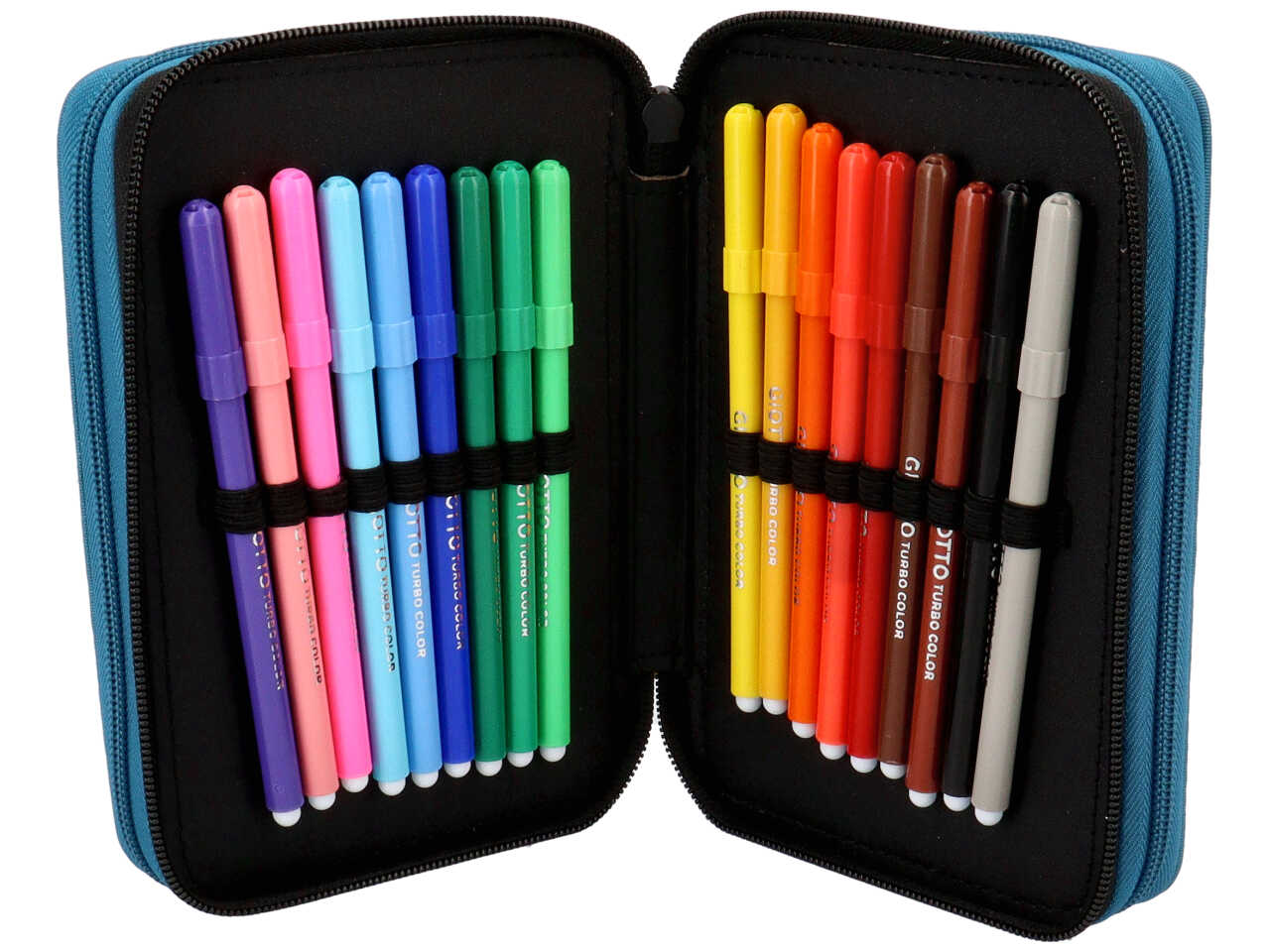 Astuccio 3 zip kappa fluo 308012102