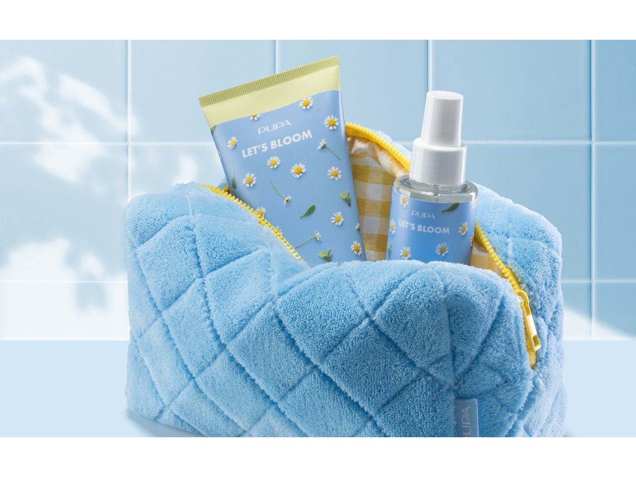 Pupa let s bloom kit 2 daisy field geldoccia 200 + acqua profumata 100ml