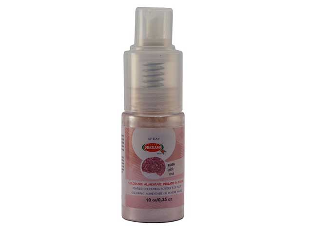 Colorante spray perlato rosa gold 10gr