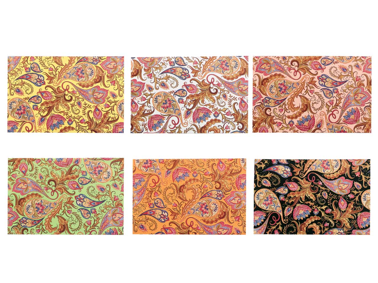 Buste decoro paisley fondo pieno+st. 40my 25x40cm 100 pezzi