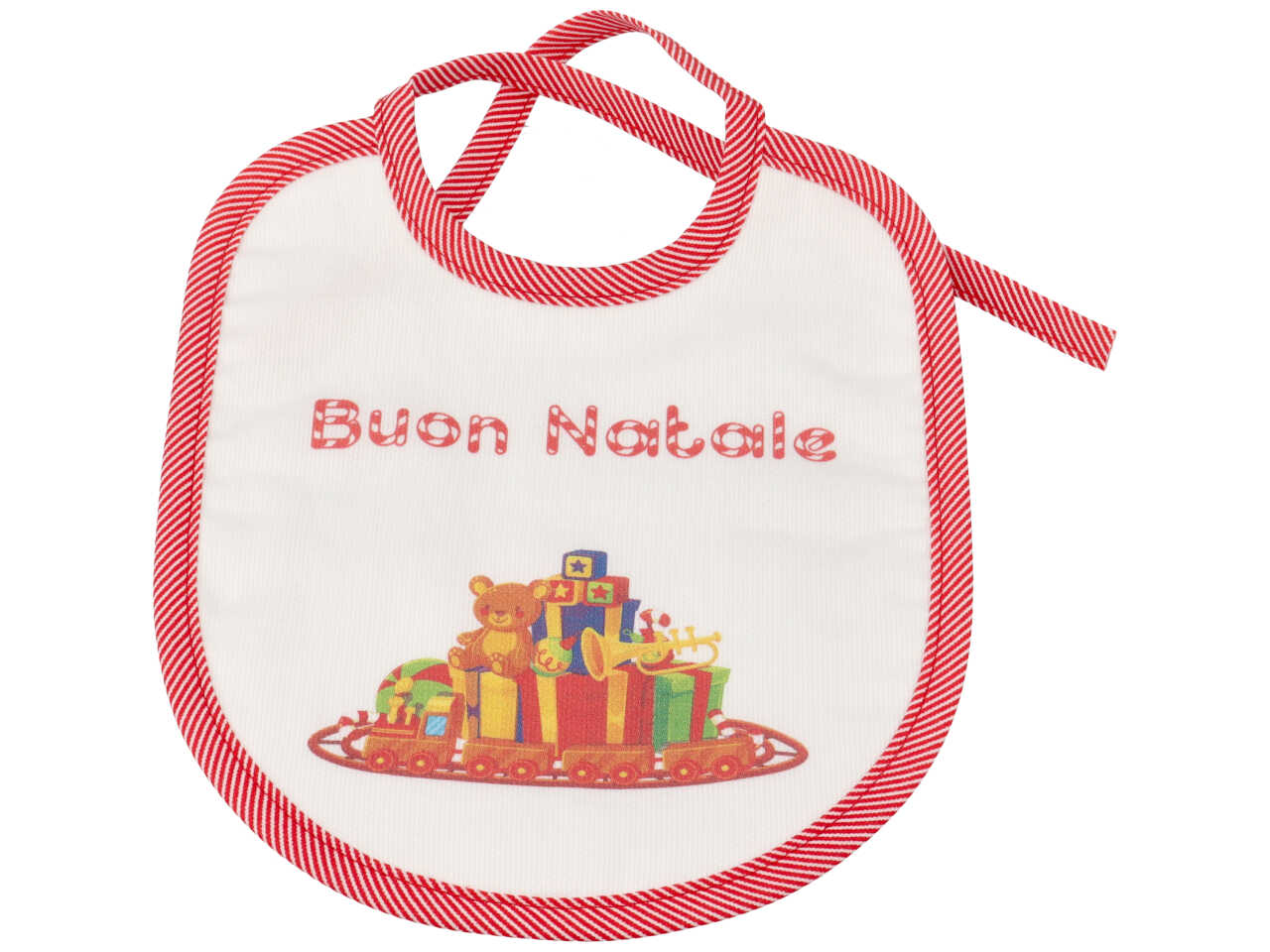 Bavetta natalizia stampata