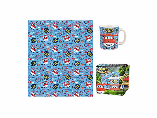 Super wings coperta+tazza u94624 $