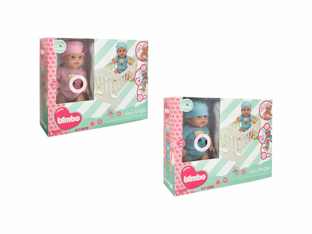Bambolotto 30cm beve/bagna 40664