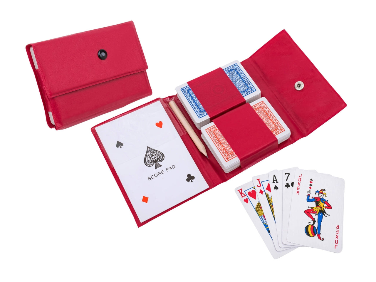 Globo exte' carte da poker 2 mazzi con astuccio