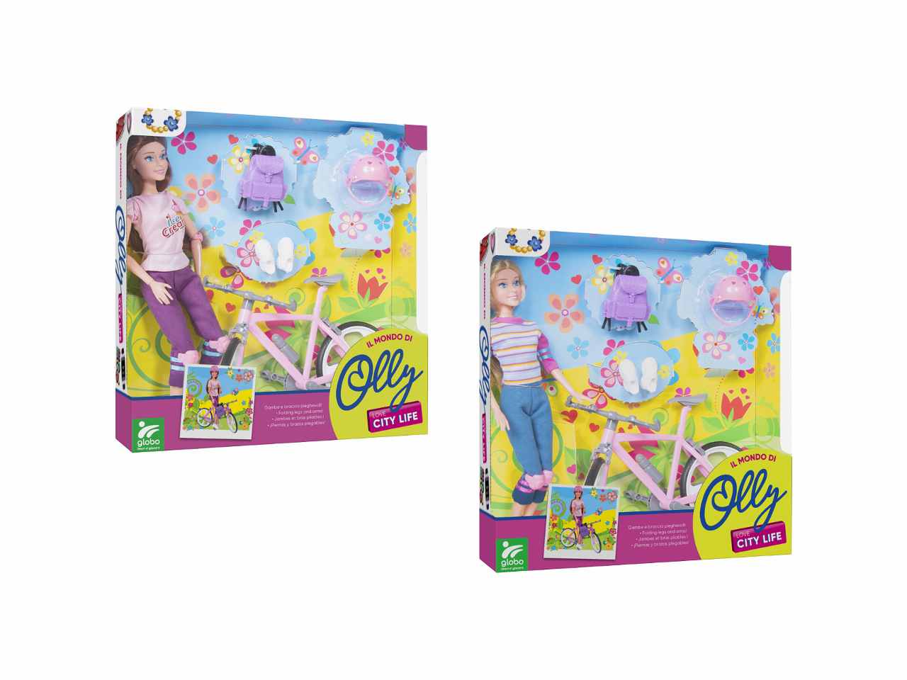 Fashion doll c/bicicletta e acc.41560