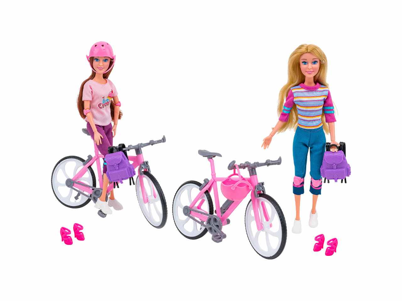 Fashion doll c/bicicletta e acc.41560