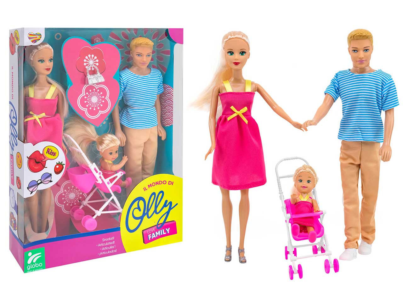 Fashion doll c/famiglia 41712