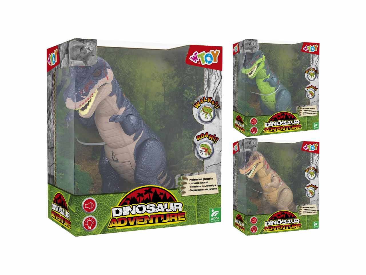 Dinosauro t-rex cam.luci/suoni 41798