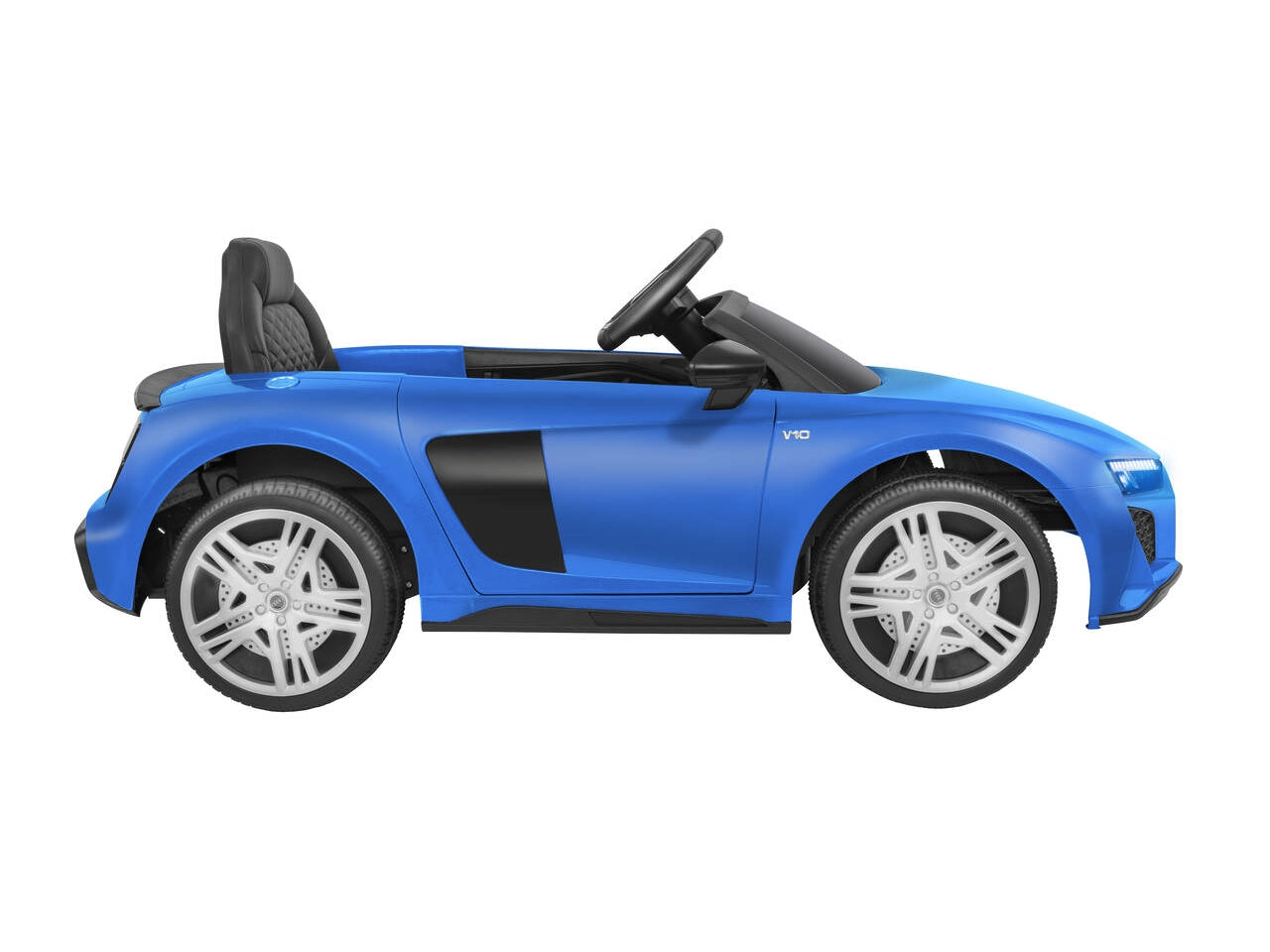 Auto elettrica audi r8 spider blu 12v