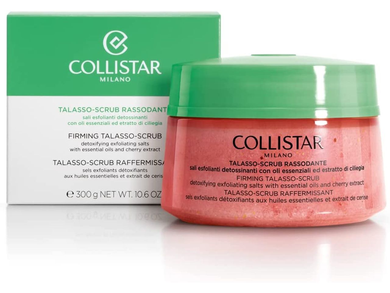 Collistar talasso scrub con sali esfolianti e detossinante ed oli essenziali alla ciliegia 300gr