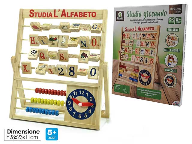 Gioco abaco c/lettere e numeri 719916