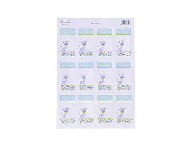 Biglietti bomboniera nascita ekart bimbo lilla 120 pezzi